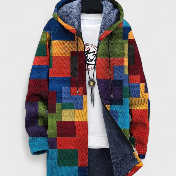 Sam - Luksusowy Kardigan Inspirowany Sztuką