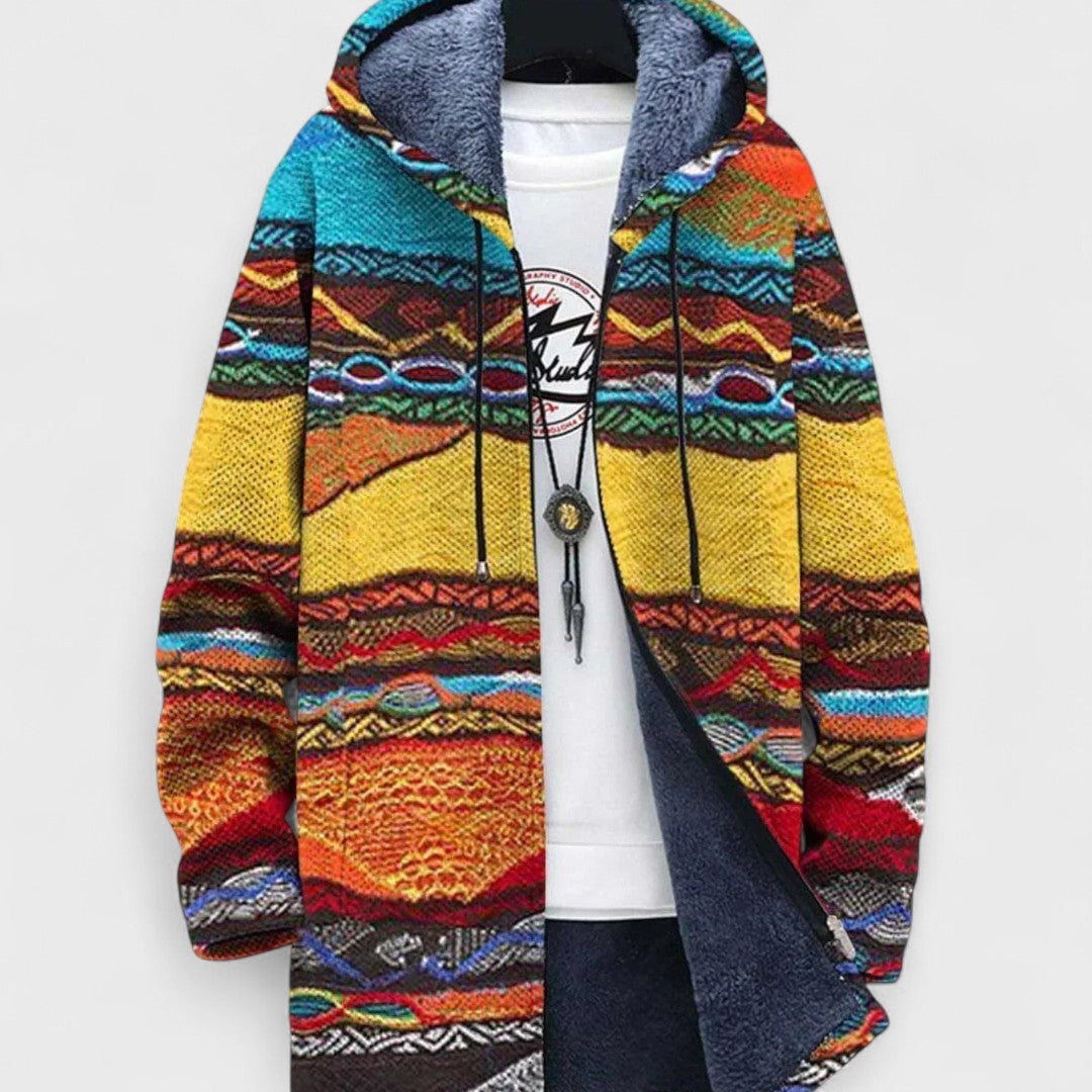 Sam - Luksusowy Kardigan Inspirowany Sztuką