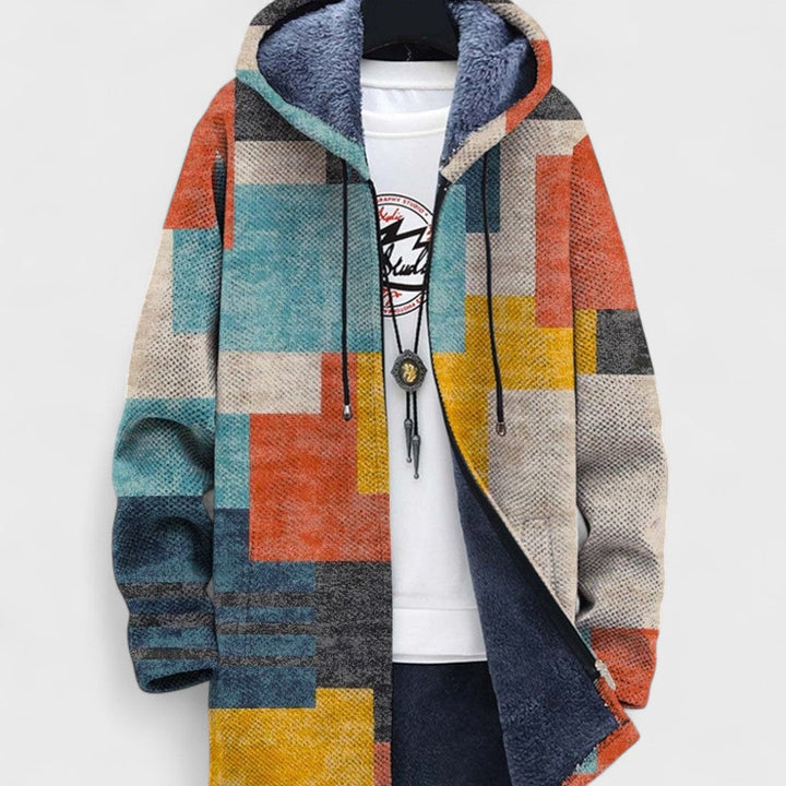 Sam - Luksusowy Kardigan Inspirowany Sztuką